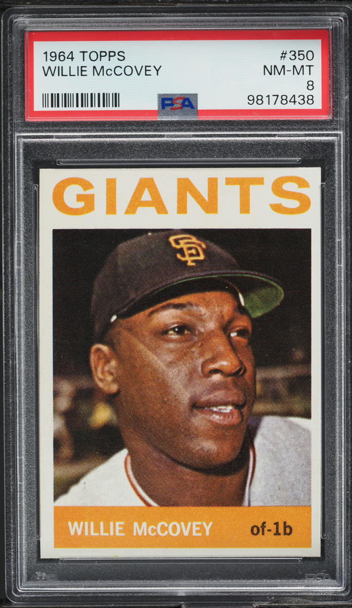1964 Topps Willie McCovey #350 PSA 8 NM-MT