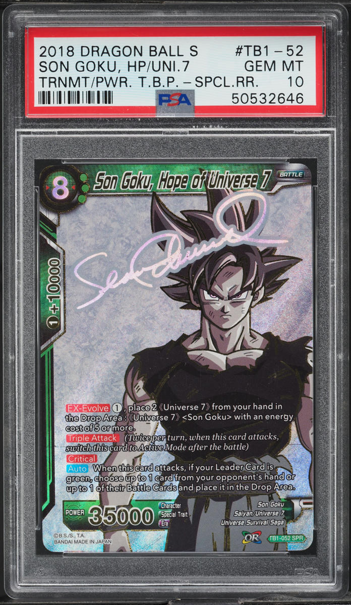 dragon ball super card game son goku the awakened power 2018 Tournament Of Power PSA 10 GEM on Fanatics Collect A booster box contains 24 booster packs and 1 Booster Pack contains 6 cards 2018 Dragon Ball Super Card