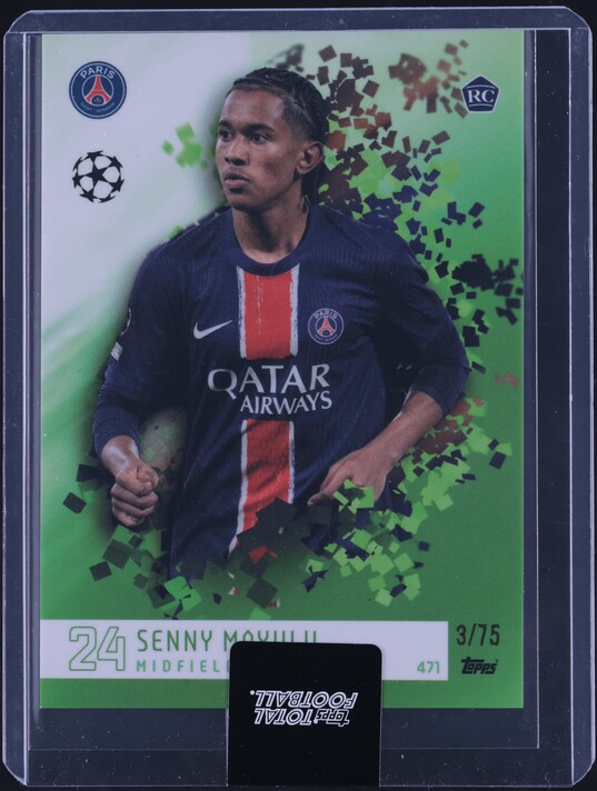 2024 Topps Total Football Eternal Gold Green Ronaldinho /75 #EG7