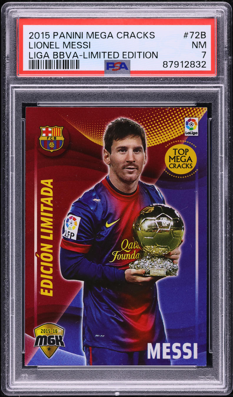 2015 Panini Mega Cracks Liga BBVA Limited Edition Lionel Messi