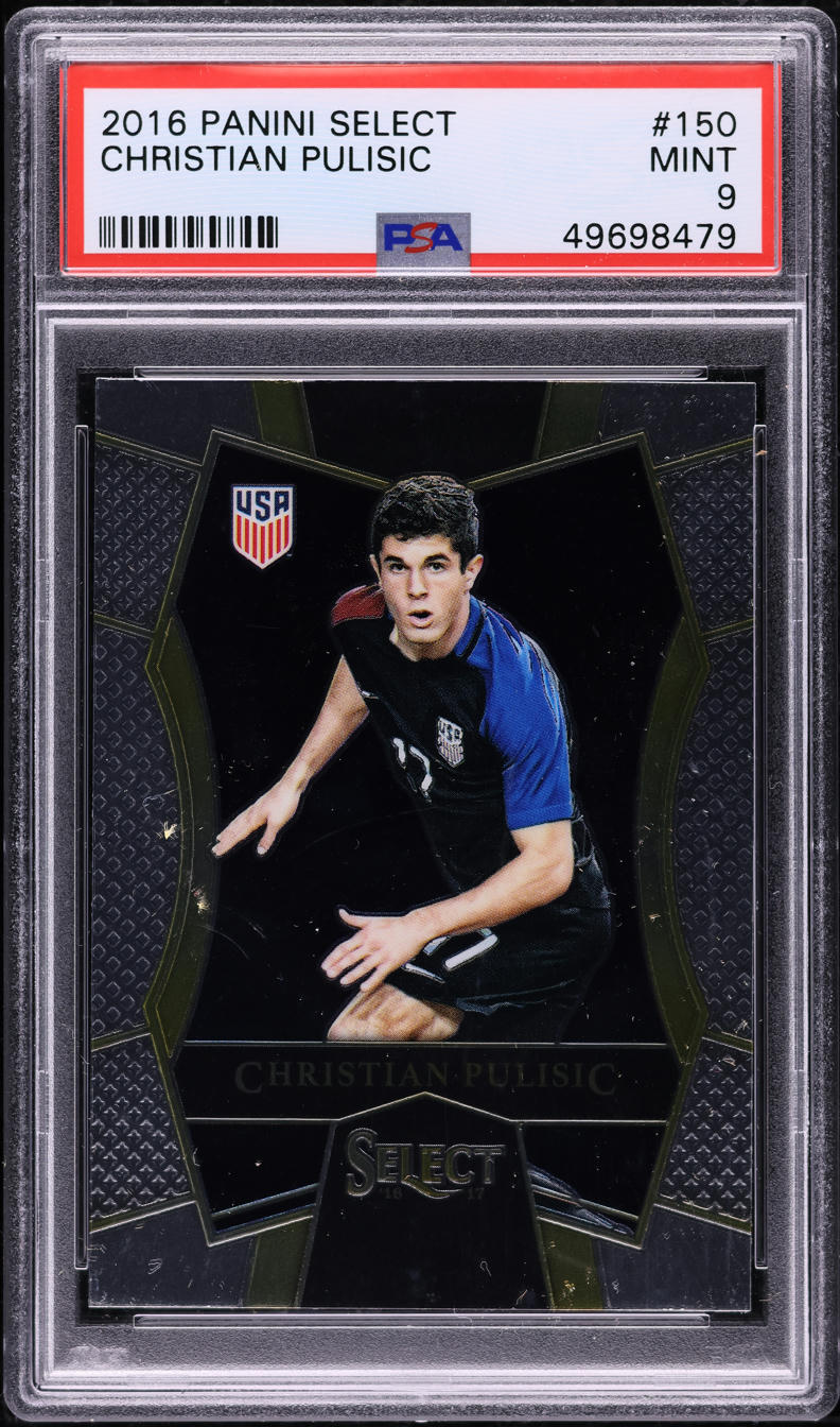 Christian Pulisic RC SELECT プリシッチ ルーキー Future Watch: Christian Pulisic Rookie Soccer Cards - Chelsea
