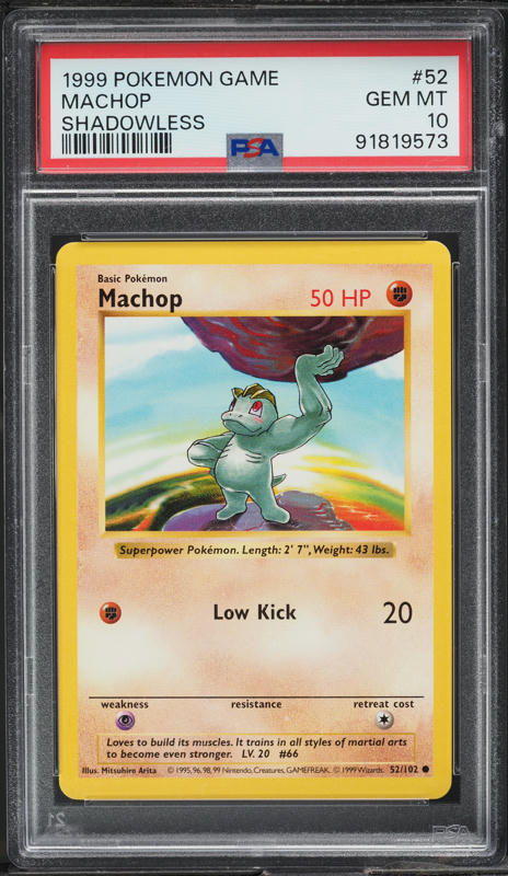 machop pokemon card Machop 1999 Topps Pokémon etched foil #66 – Piece Of The Game