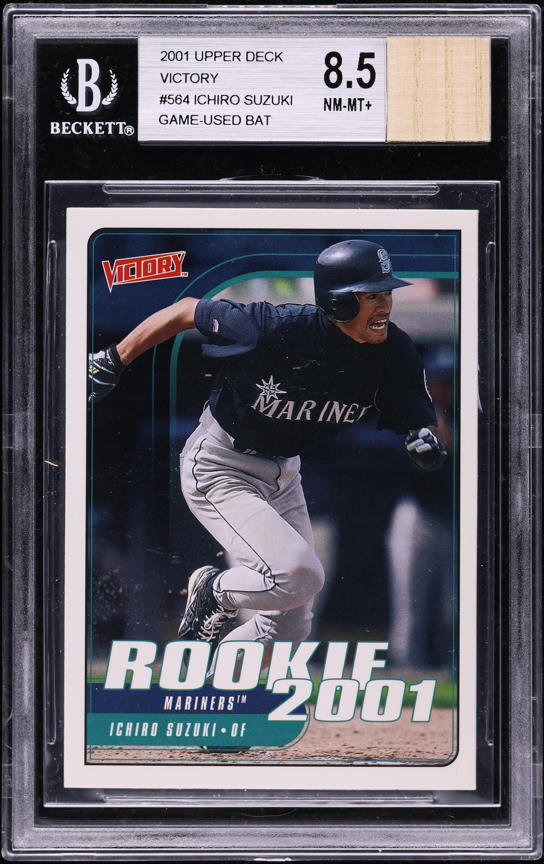 2001 Bowman Draft Picks Ichiro ROOKIE #BDP84 PSA 9 MINT on