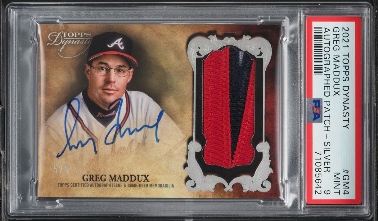 Topps 0 Greg Maddux Chicago Cubs Series | Baseball - Stadium 1 
