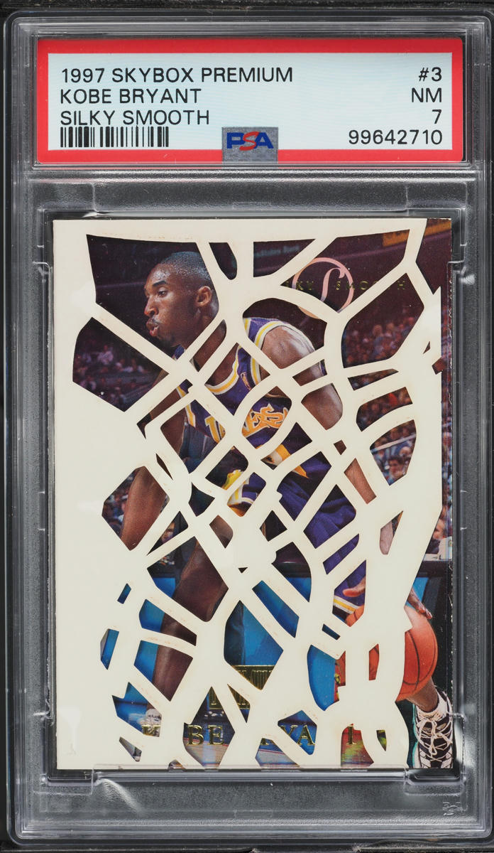1997 Skybox Premium Silky Smooth Kobe Bryant #3 PSA 7 NRMT