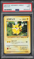 1997 Pokemon Japanese Jungle Pikachu #25 PSA 9 MINT on Fanatics