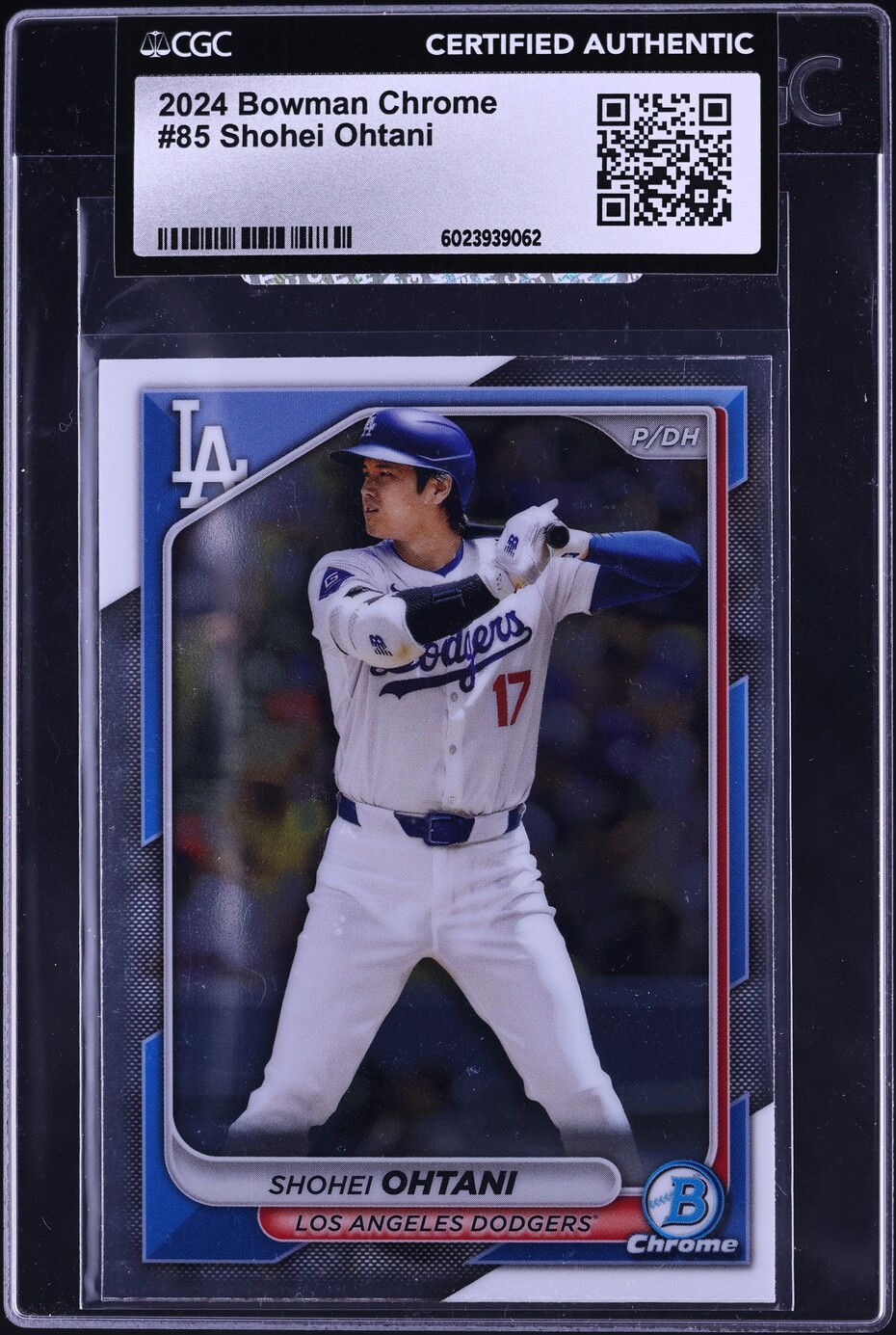 2024 Bowman Chrome Shohei Ohtani #85 CGC AUTH