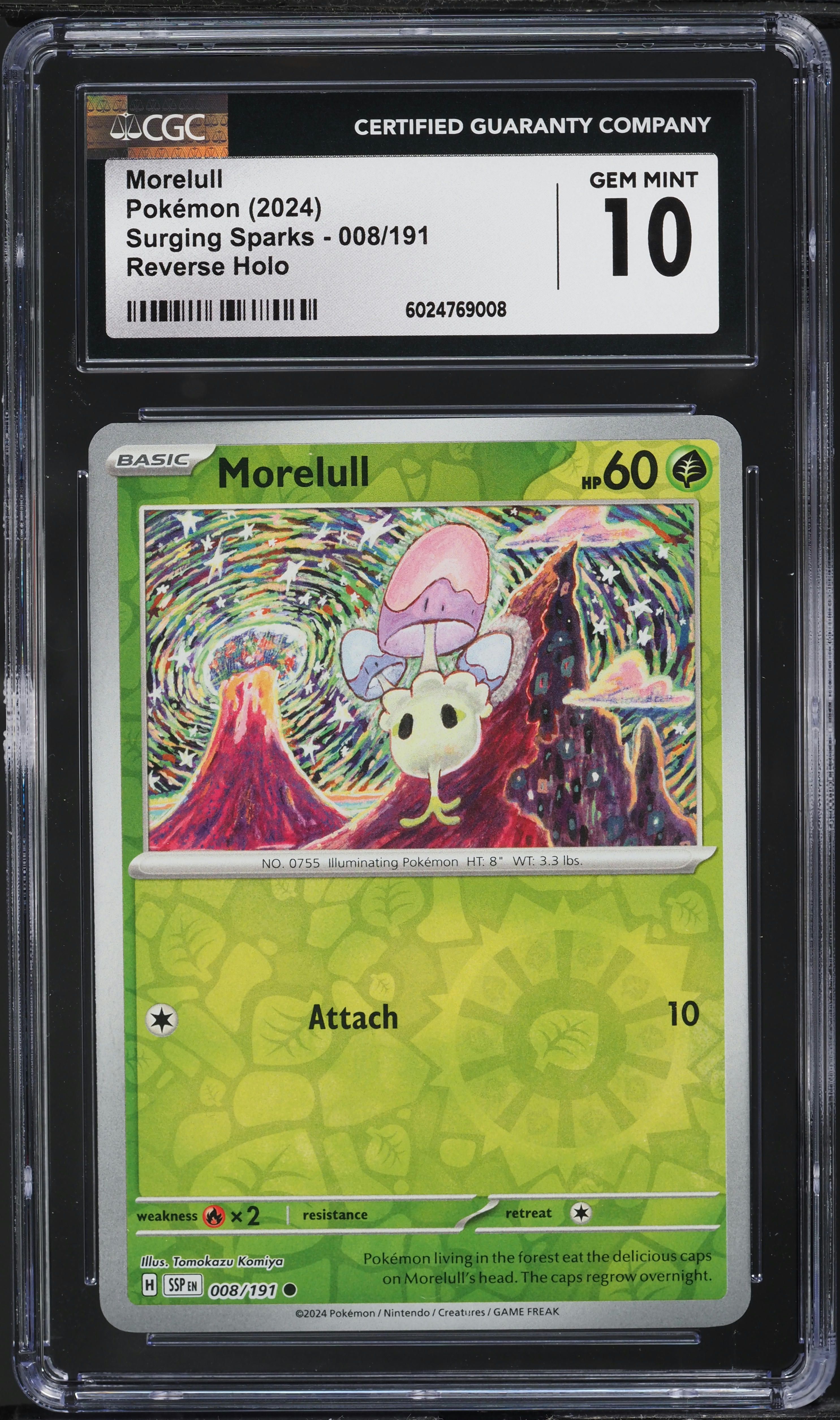 morelull pokemon card price - Sword & Shield - Darkness Ablaze - - 079/189 Colorless Flop (20) Weakness Metal 2 Resistance None None Retreat Cost Morelull (Ultra Prism 92) -