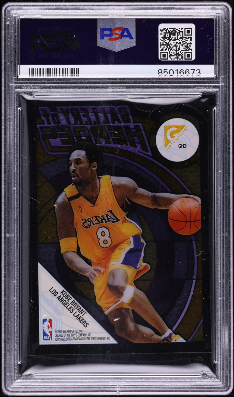 2000 Topps Gallery Of Heroes Kobe Bryant #GH3 PSA 10 GEM MINT on