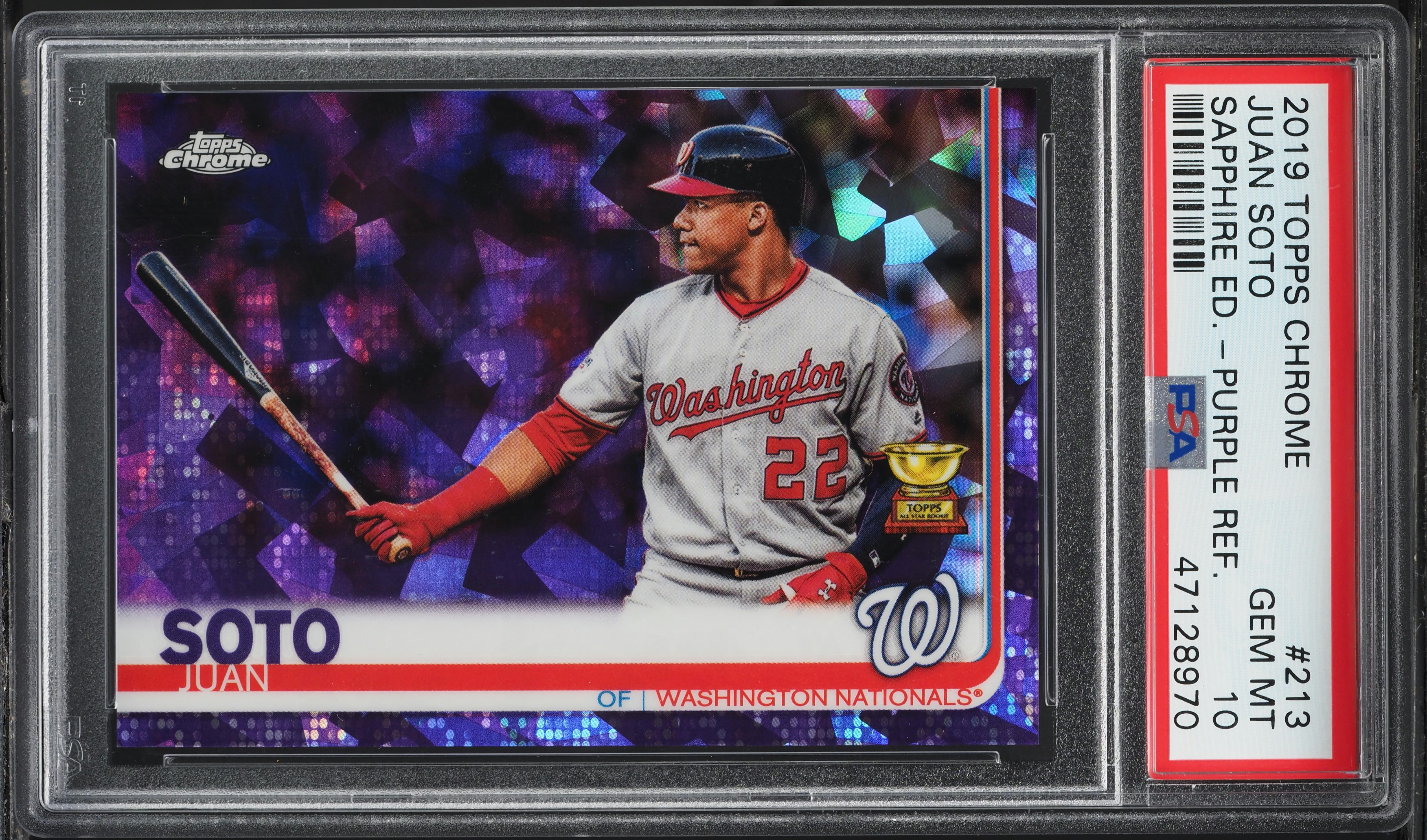 その他 2018 Topps Her Purple Ref Juan Soto PSA9 その他 2018 Topps Her Purple Ref Juan Soto PSA9 その他 2018 Topps