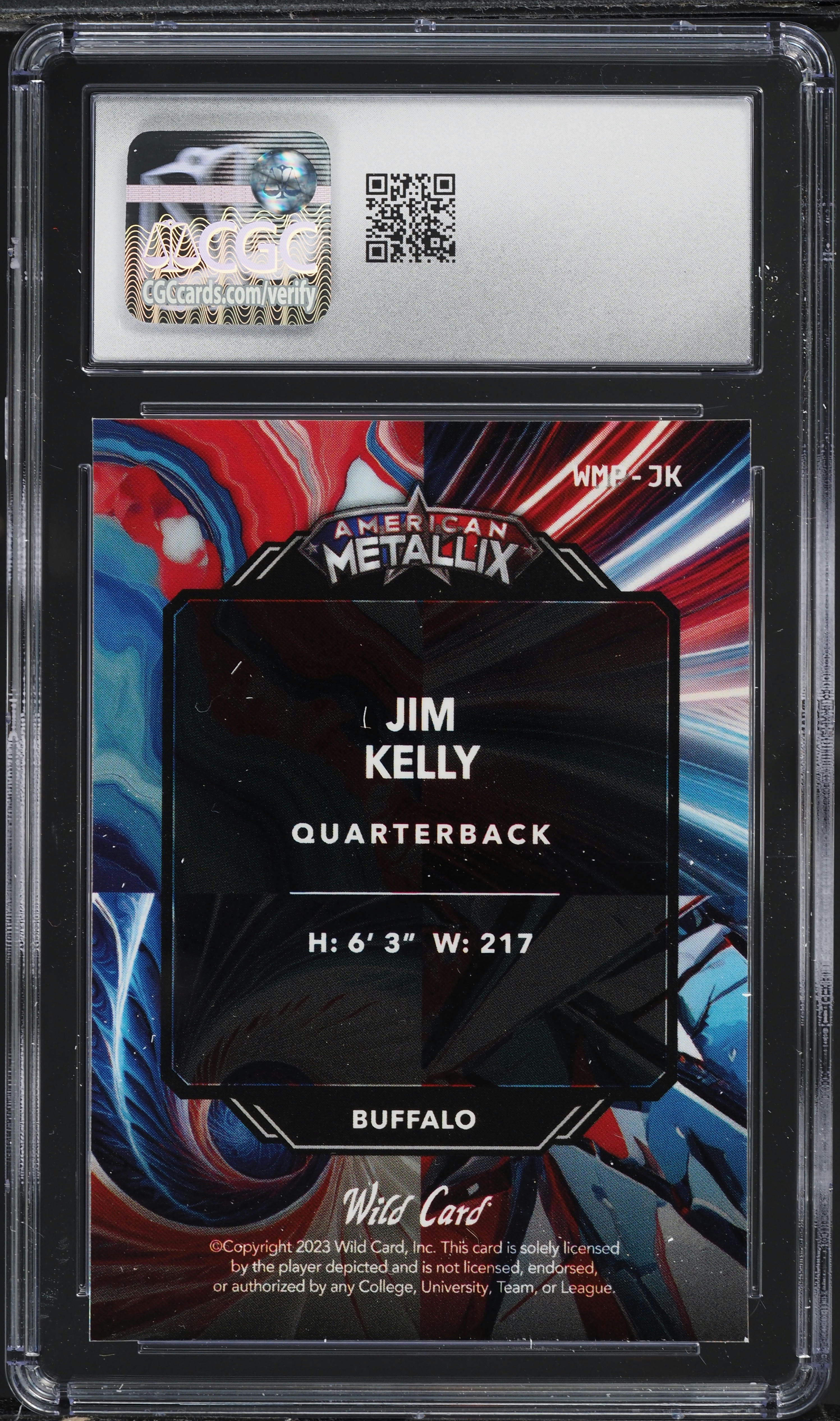 2023 Wild Card American Metallix WildLiquid Red Blue Stealth Jim