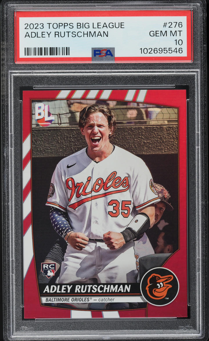 2023 Topps Big League Adley Rutschman ROOKIE #276 PSA 10 GEM MINT