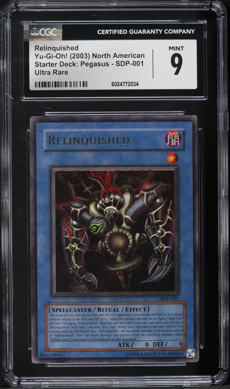 relinquished yugioh card price Yu-Gi-Oh! - Master Collection Volume 1