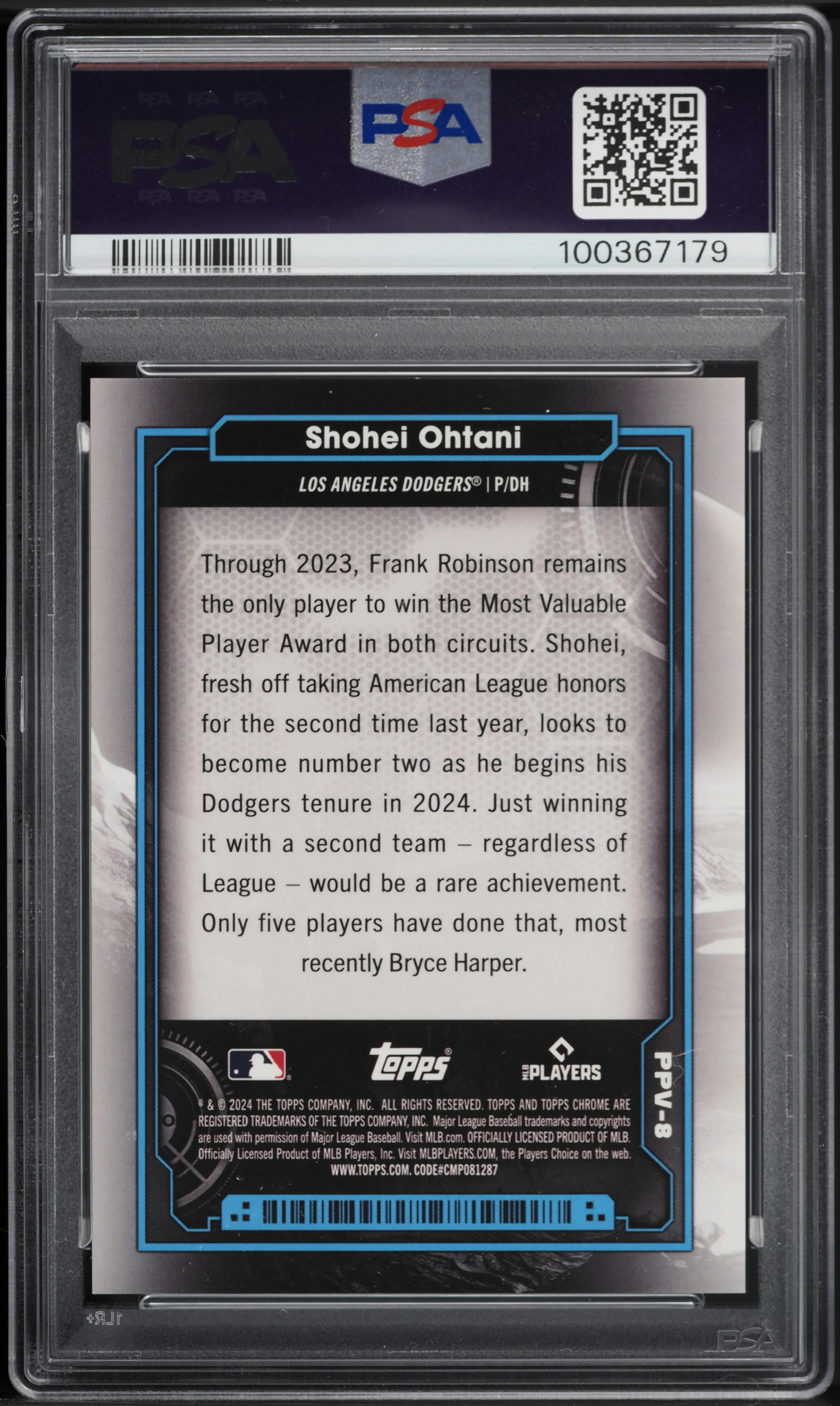 2024 Topps Chrome Cosmic Planetary Pursuit Venus Shohei Ohtani #8