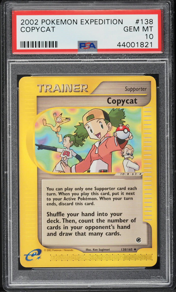 2002 Pokemon Expedition Copycat #138 PSA 10 GEM MINT