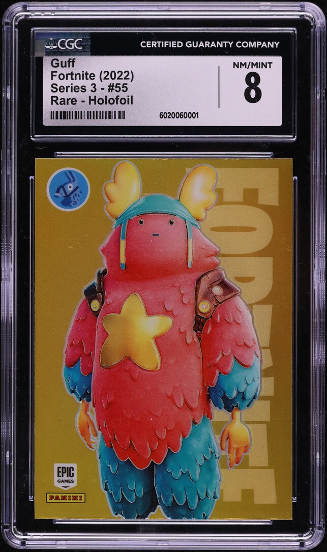 2022 Fortnite Series 3 Holofoil Guff #55 CGC 8 NM-MT