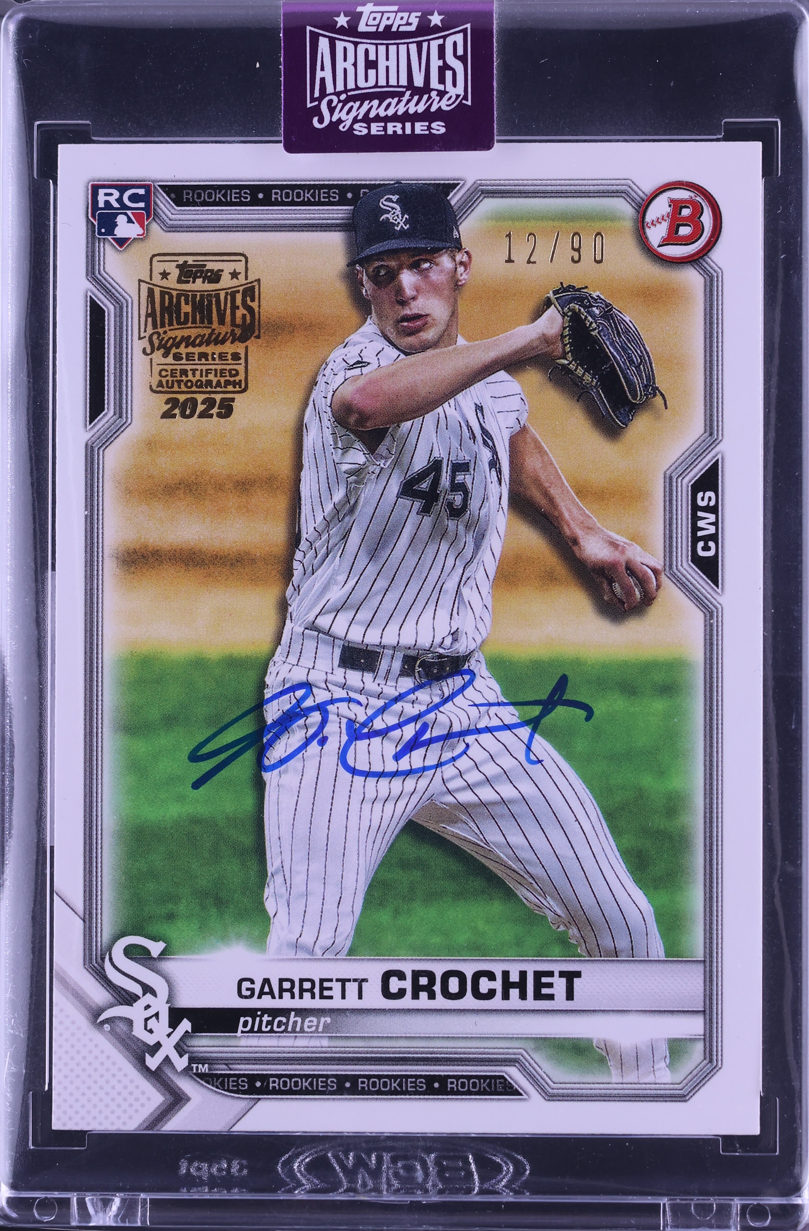 topps Garrett Crochet rc auto ギャレット クロシェ クロシェット RC 