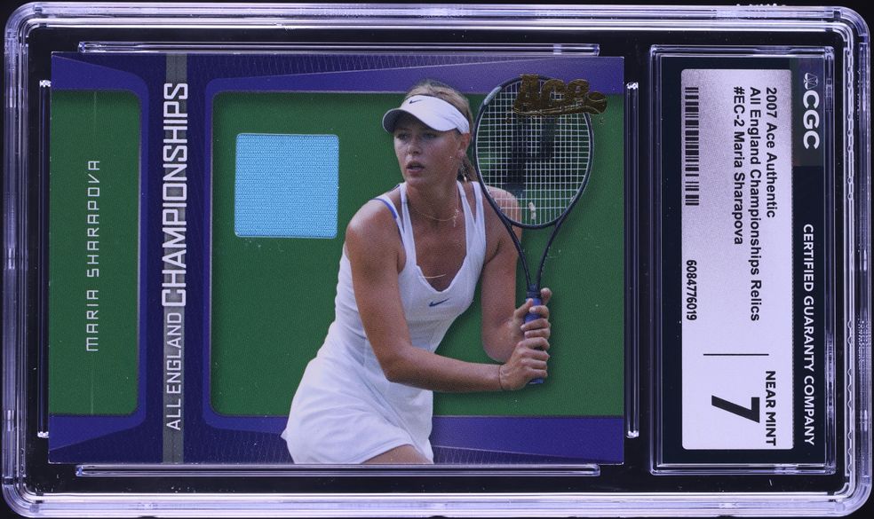 2024 Topps Chrome Tennis Maria Sharapova AUTO #TCAMSA PSA 10 GEM