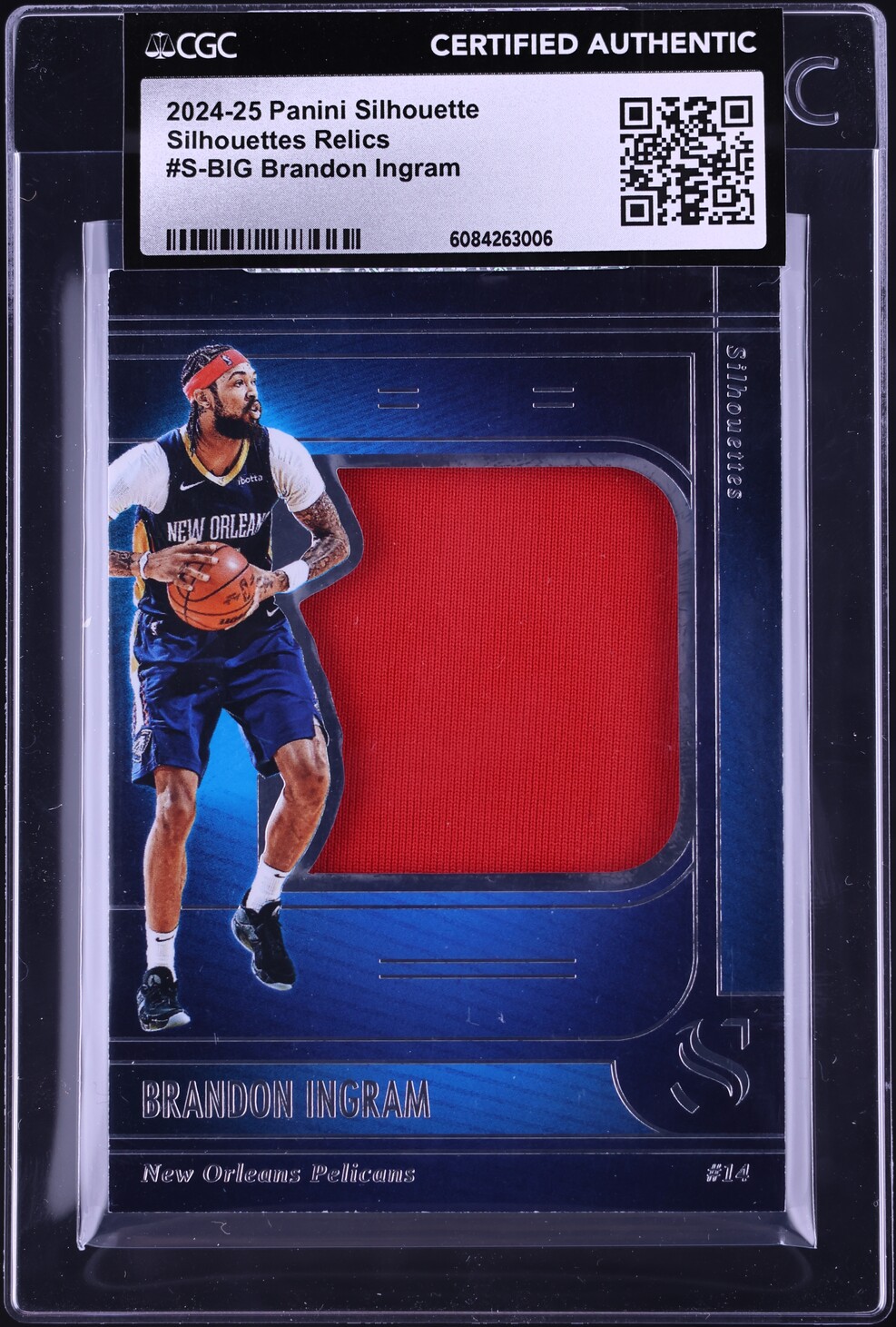 その他 Panini Studio Brandon Ingram 2024 Panini Silhouette Brandon Ingram PATCH #S-BIG CGC AUTH on