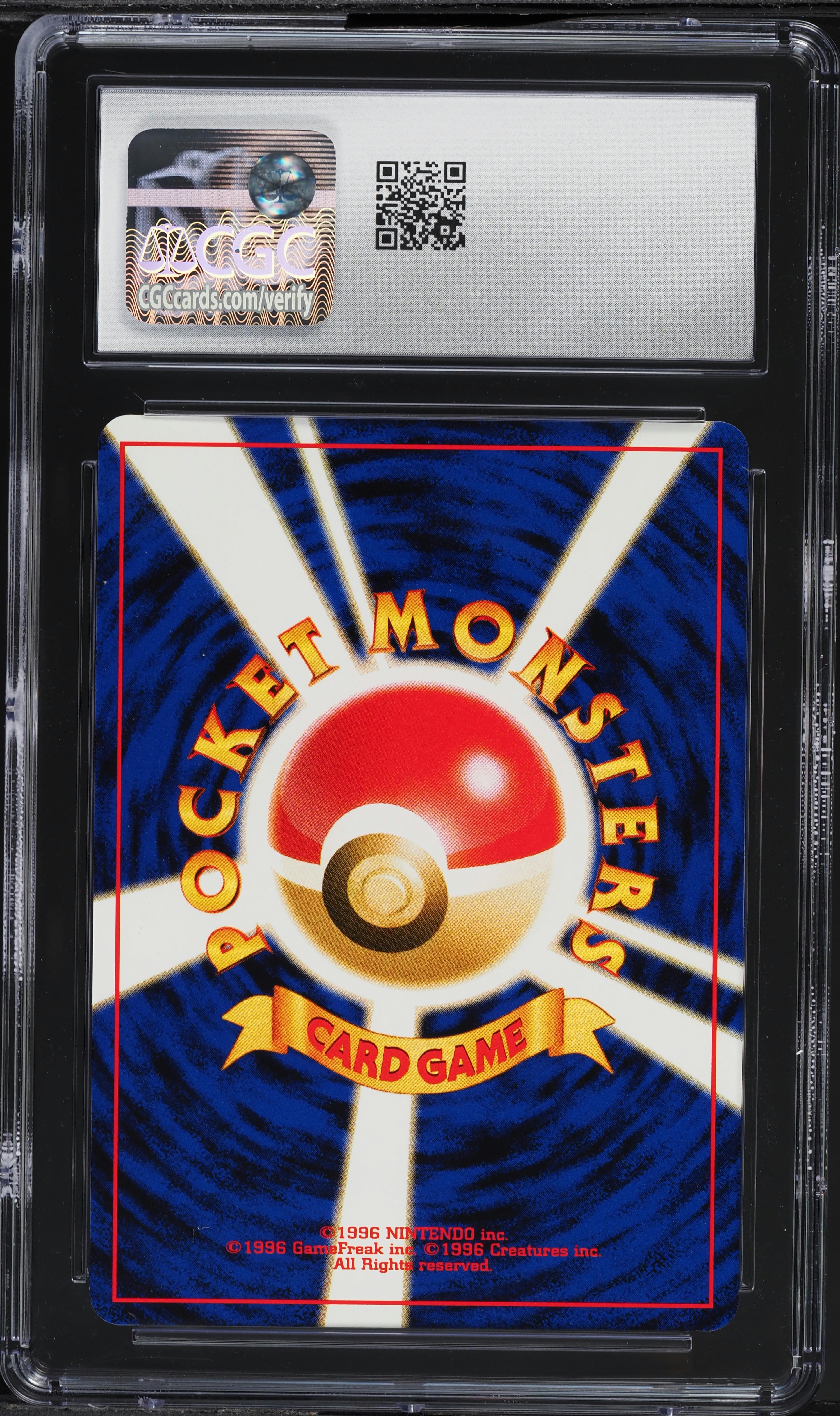 1997 Pokemon Japanese Rocket Gang Dark Persian #53 CGC 8.5 NM-MT+