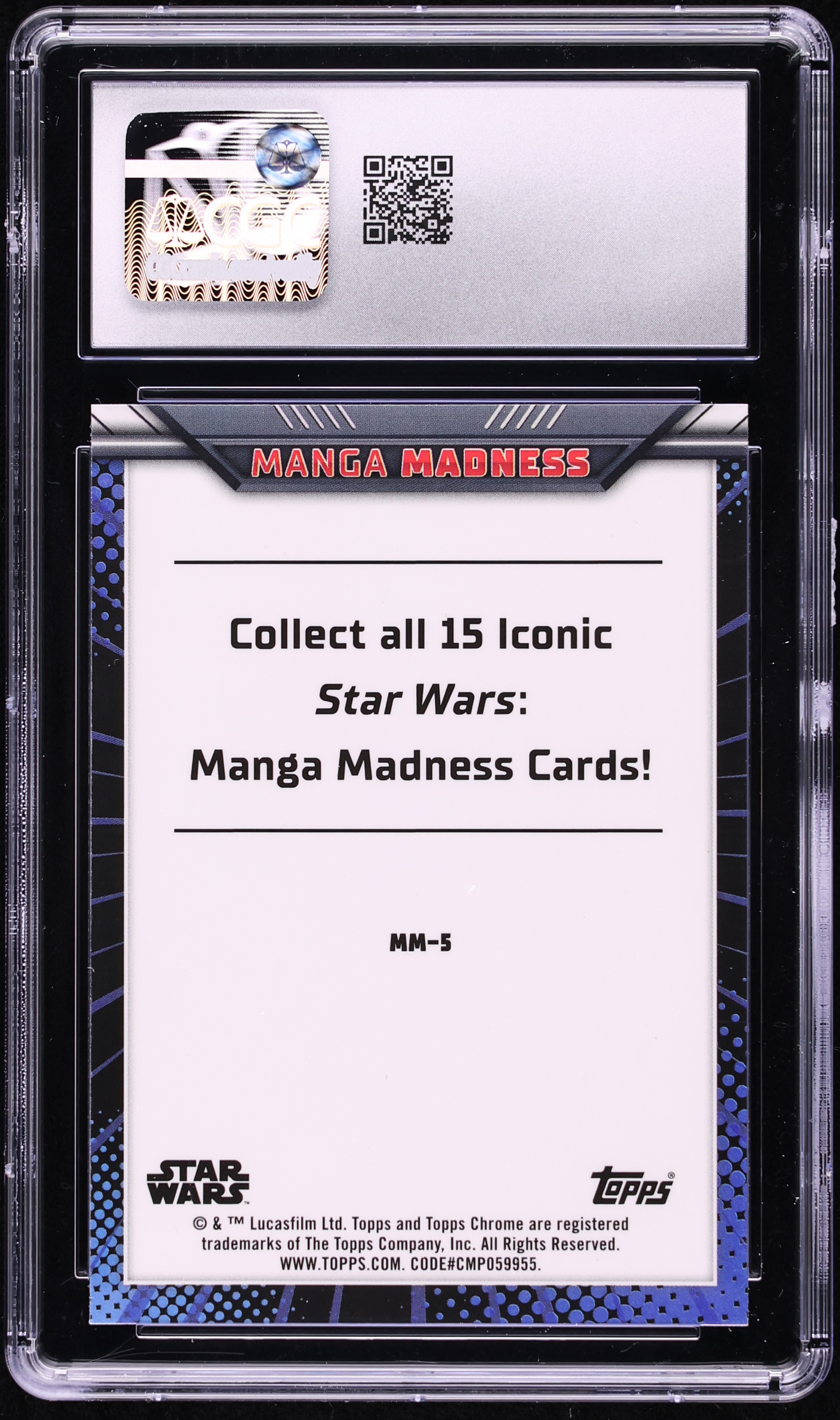 2023 Star Wars Star Wars Chrome Manga Madness Vader Luke Han Leia