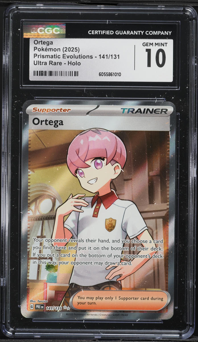 ortega full art pokemon card Amazon.com: Pokemon - Ortega 219/197 - Obsidian Flames - Ultra Rare main image 1