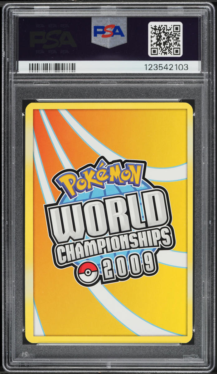 2009 Pokemon World Championships Promo Queengar Gengar #18 PSA 8