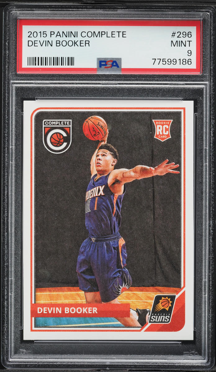 2015 Panini Complete Devin Booker ROOKIE #296 PSA 9 MINT on
