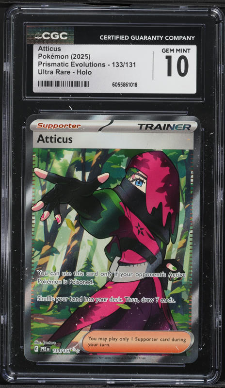 atticus pokemon card prismatic 2025 Pokemon SV Prismatic Evolutions