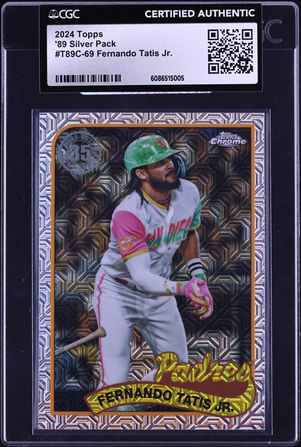 2024 Topps '89 Silver Pack Fernando Tatis Jr. #T89C-69 CGC AUTH