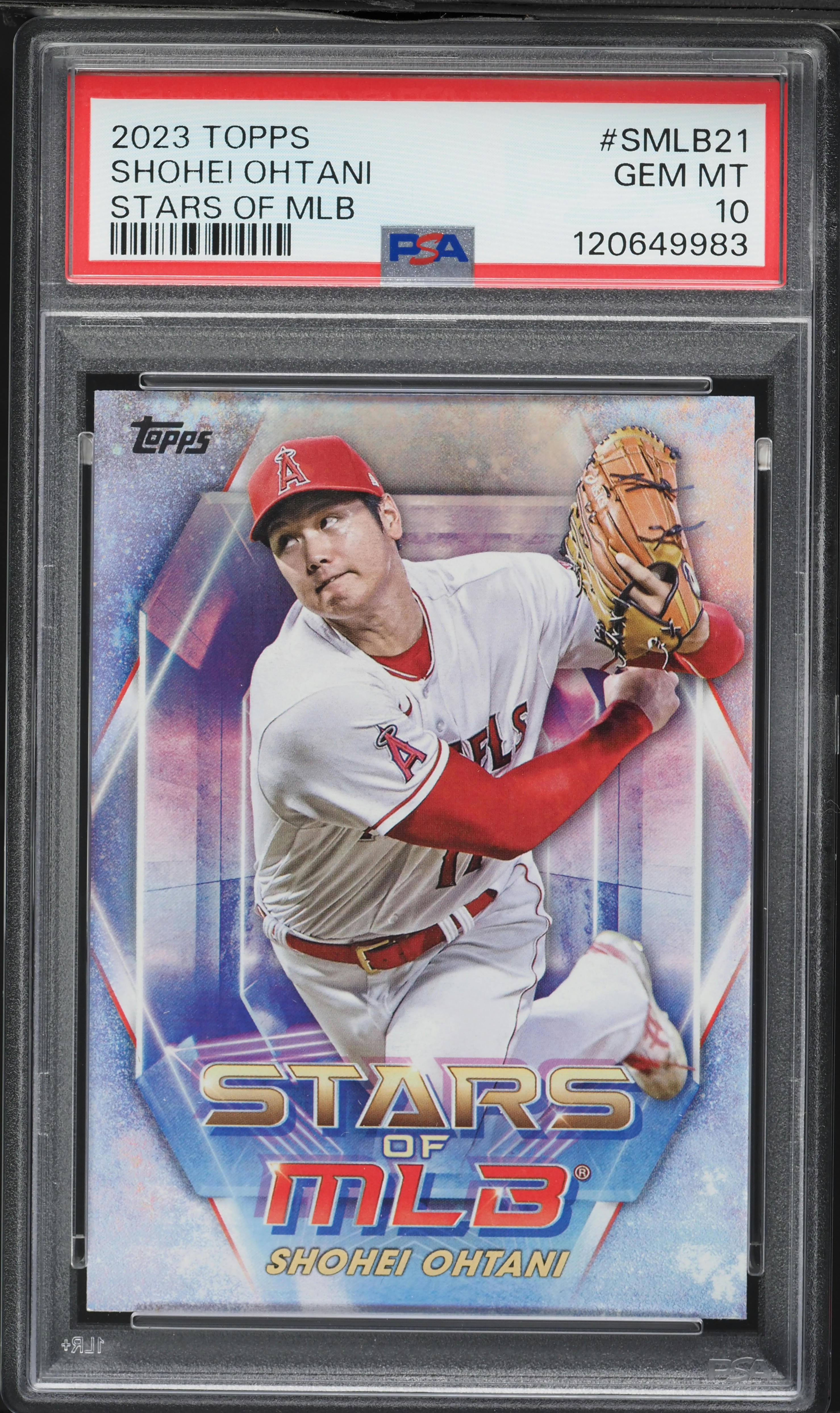 2023 Topps Stars Of MLB Shohei Ohtani #SMLB-21 PSA 10 GEM MINT on