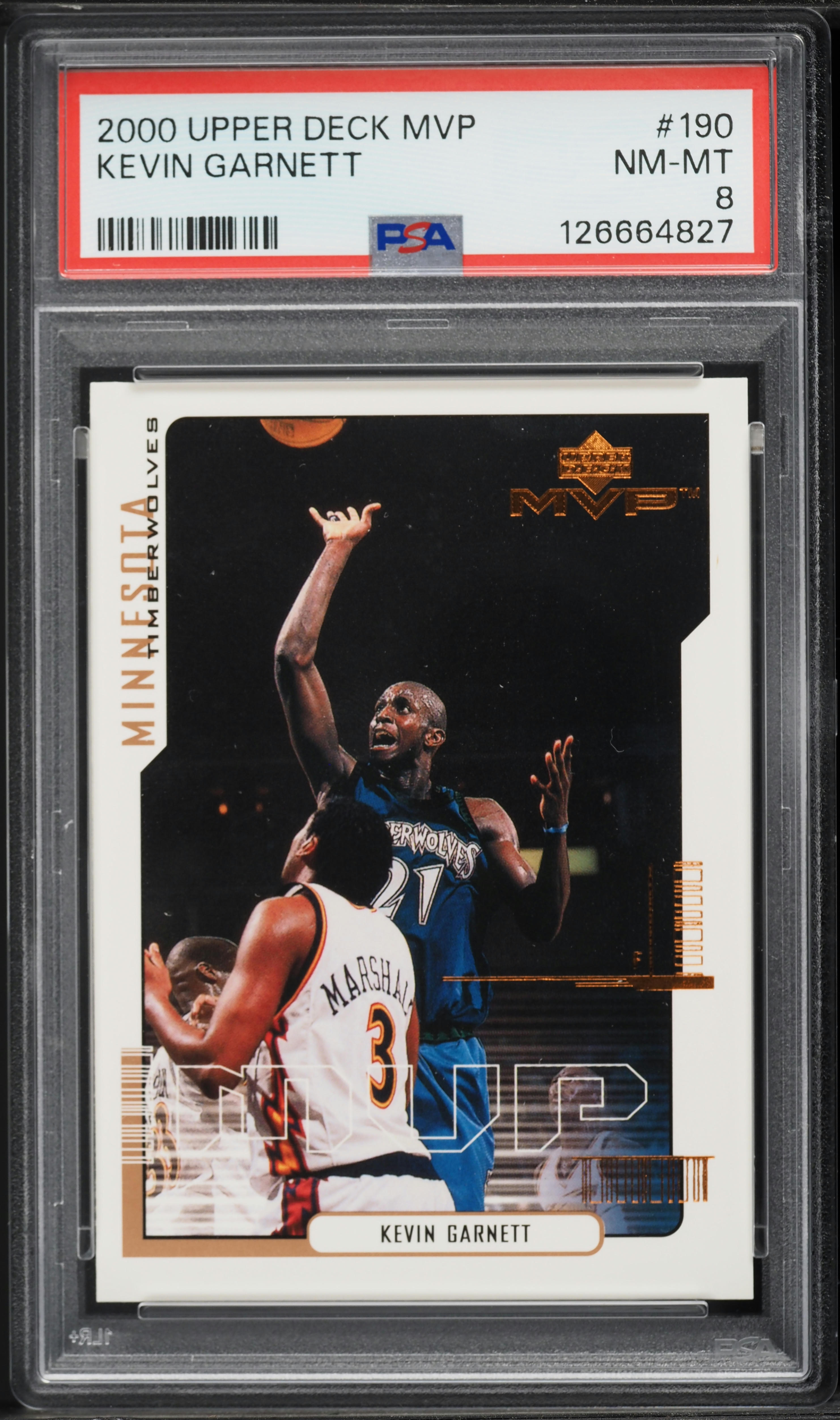 Limited to 25】Kevin Garnett SP Signature Gold