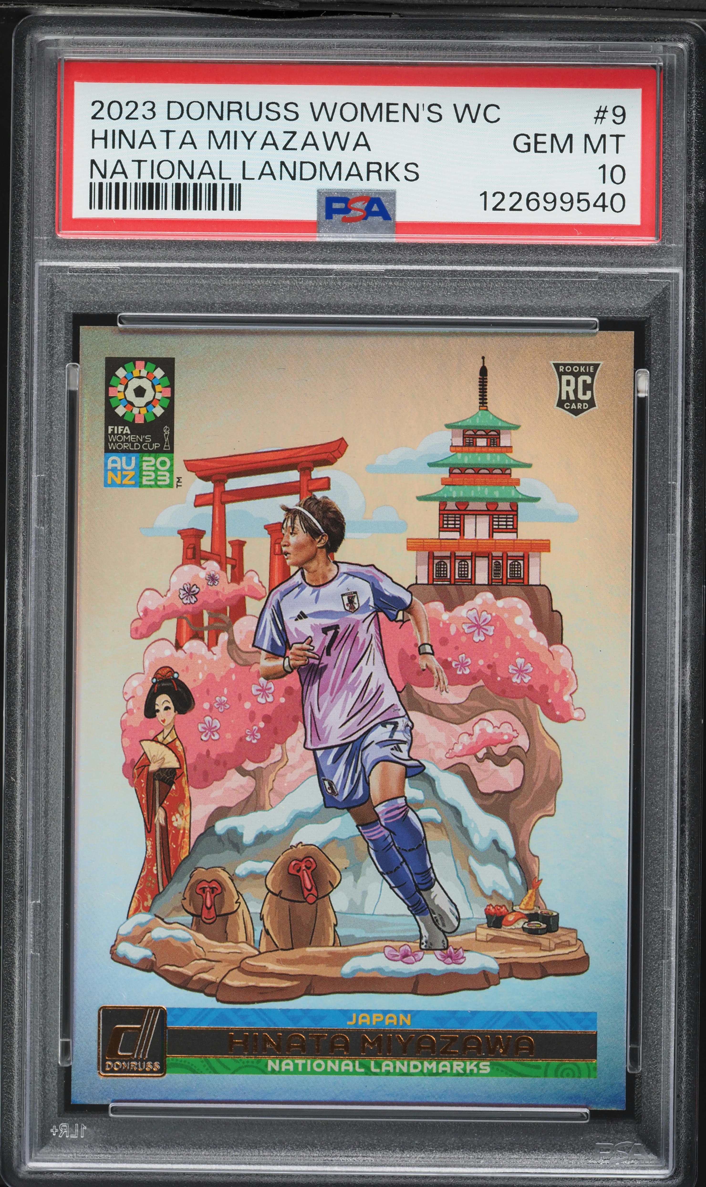 2023 Donruss FIFA Women's World Cup National Landmarks Hinata