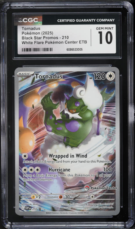 Pokemon TCG! Tornadus - 210 (Pokemon Center Exclusive) - SV: Scarlet & Violet Promo Cards (SVP) Pokemon TCG! Tornadus - 210 (Pokemon Center Exclusive) - SV: Scarlet & Violet Promo Cards (SVP)