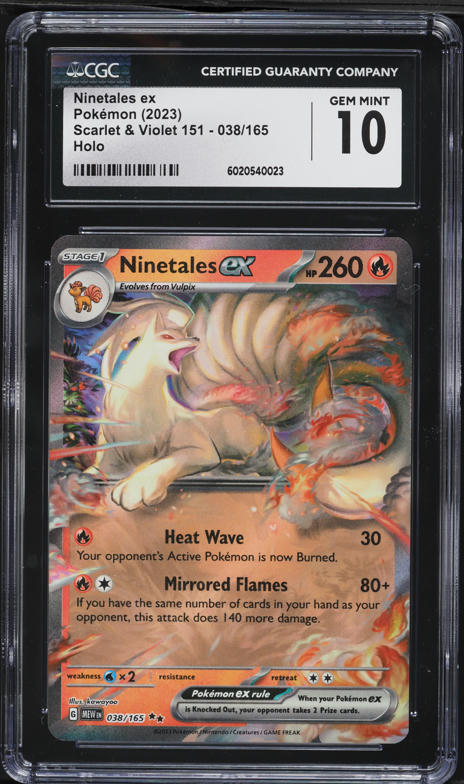 holographic ninetales card value Pokemon - Ninetales (12) - Base Set main image 0
