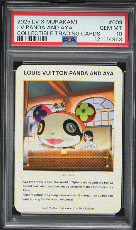 2025 Louis Vuitton X Murakami Collectible Louis Vuitton Panda And