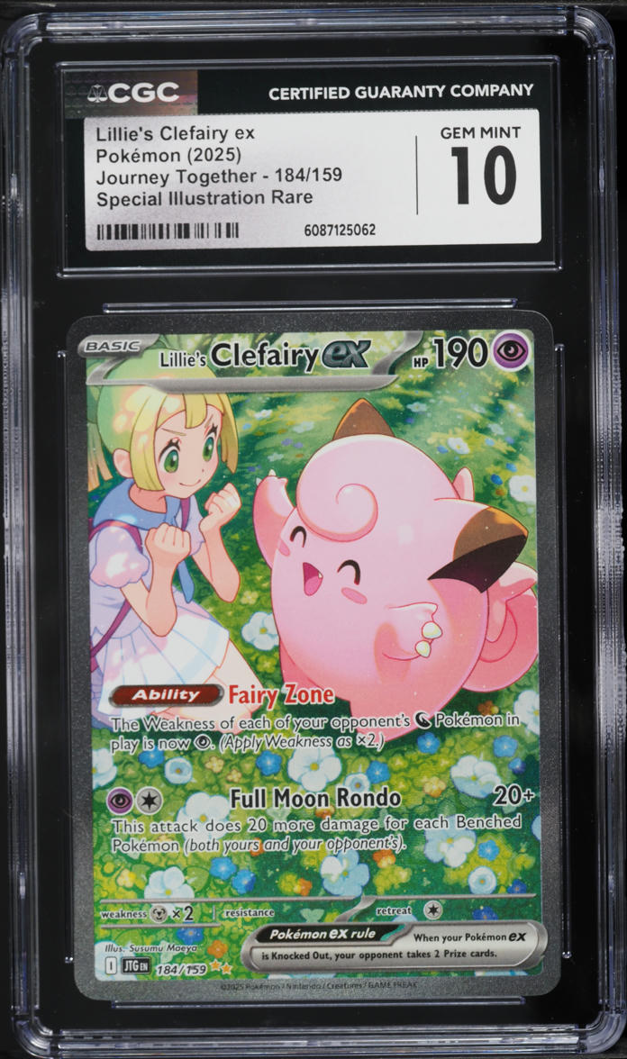 2025 Pokemon Scarlet & Violet Journey Together SIR Lillie's