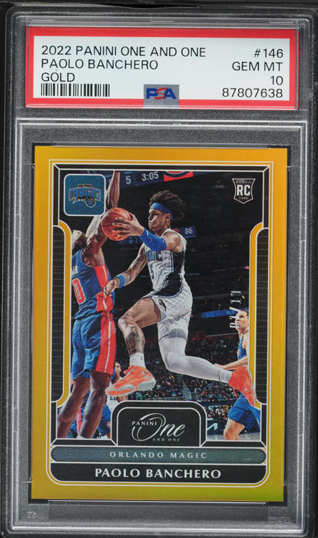 2022 Panini Prizm Variation Paolo Banchero ROOKIE #249 PSA 10 GEM