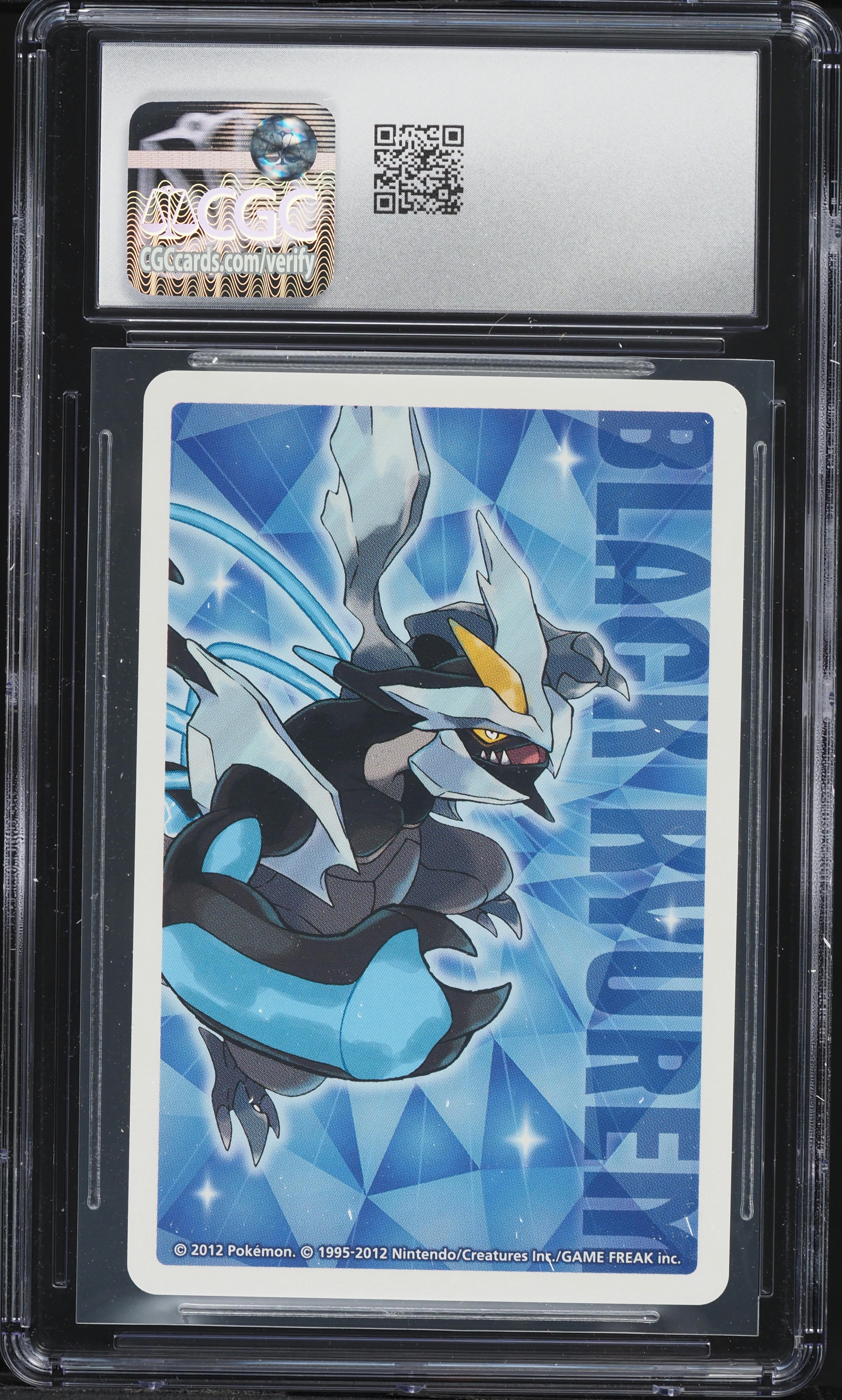 2012 Pokemon Japanese Playing Cards Black 2 Weavile #9 CGC 10 GEM