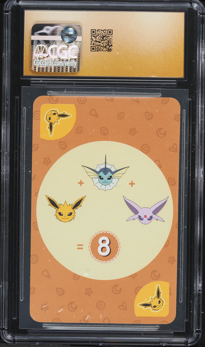 2019 Pokemon Korean Playing Cards Point Salad Eevee Edition Jolteon CGC 10 PRISTINE