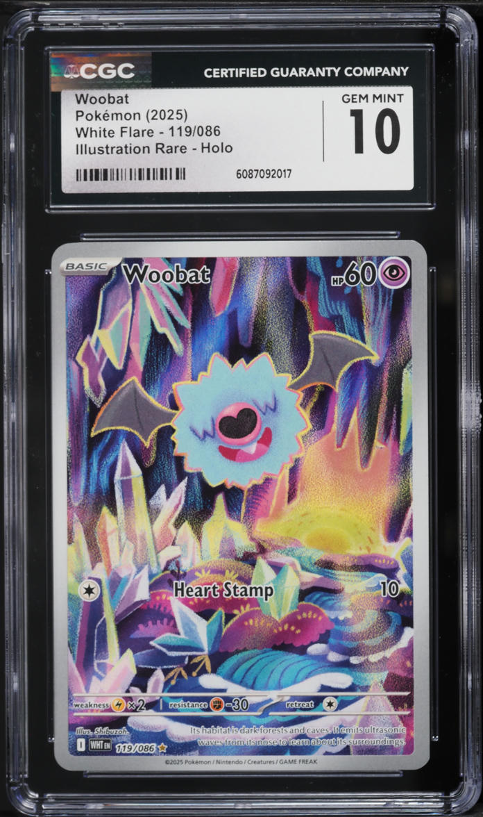 woobat pokemon card value #087 - Cosmic Eclipse List - TCG Lx2 / F Woobat - Vivid Voltage Pokmon