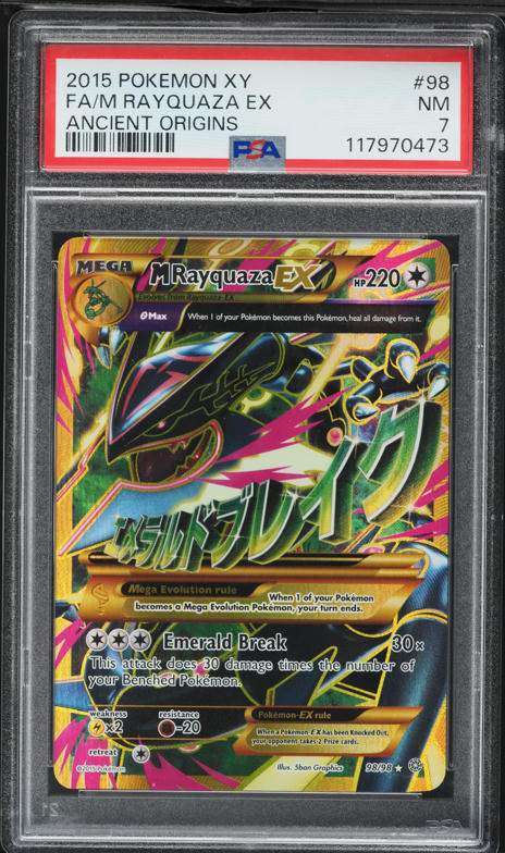2021 Pokemon Japanese 25th Anniversary Promo Holo M Rayquaza EX