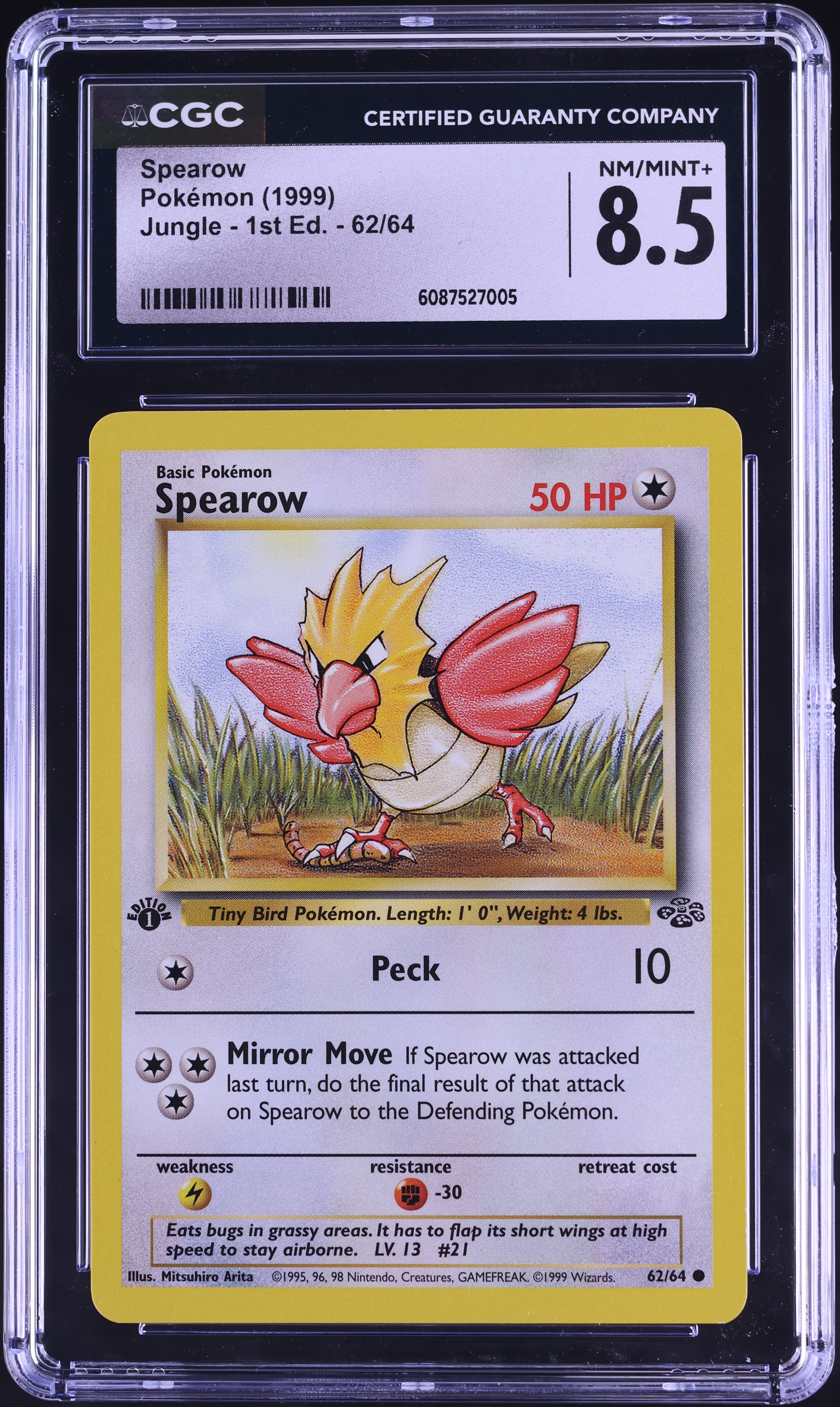 1995 spearow pokemon card value Spearow - 102/132 - ME01: Mega Evolution - Pokemon