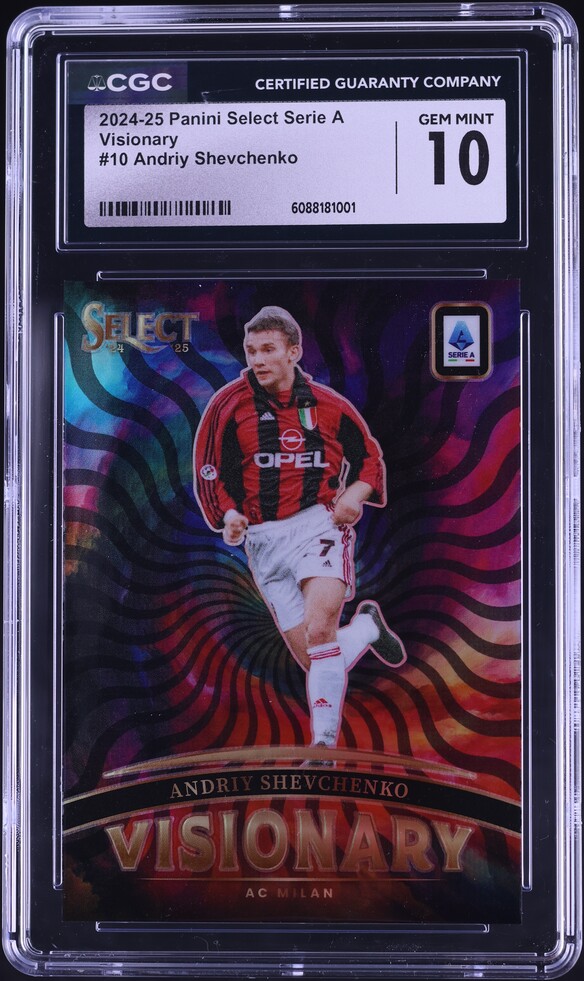 PANINI 2017 NOBILTY ANDRIY SHEVCHENKO シェフチェンコ 直書きサイン 