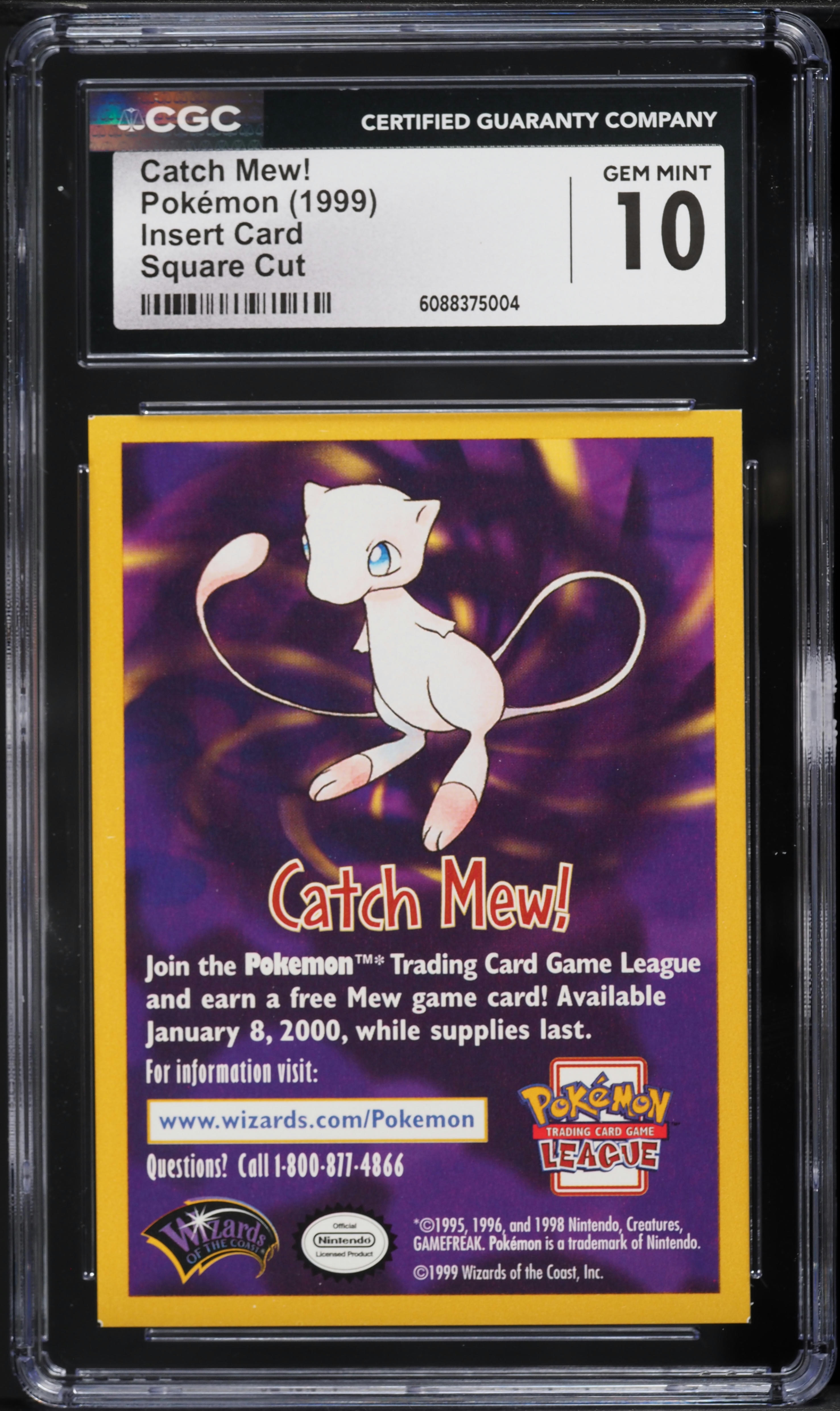 early 2000s pokemon cards ANCIENT MEW PSA NM-MT 8 main image 0