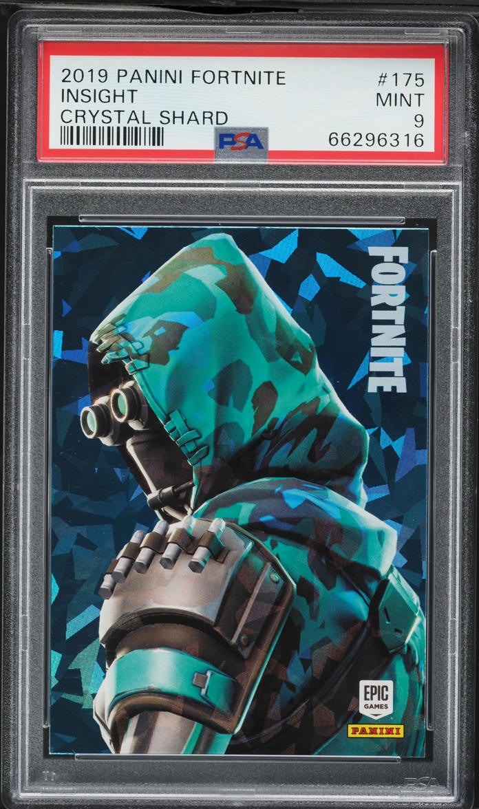 2019 Panini Fortnite Series 1 Crystal Shard Insight #175 PSA 9 MINT