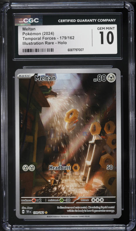 2024 Pokemon Japanese SV Cyber Judge Art Rare Meltan #81 CGC 10