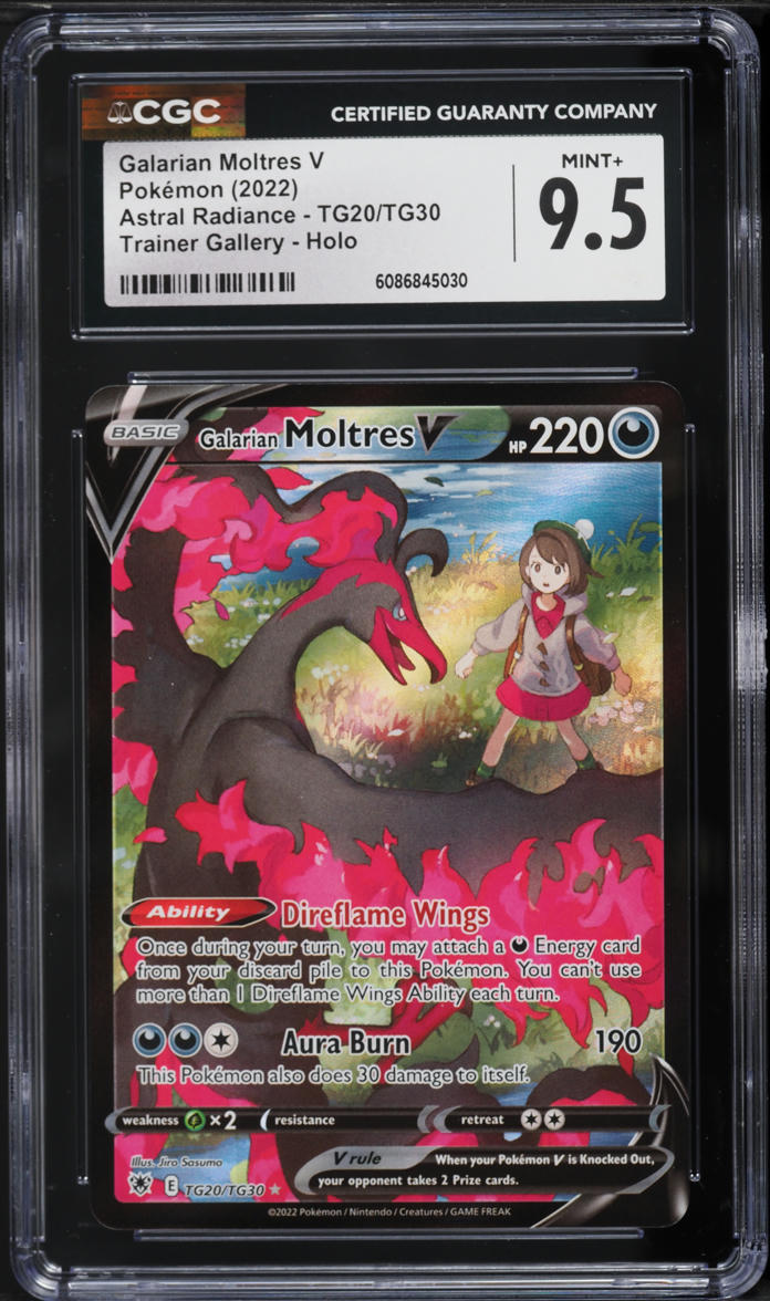 galarian moltres pokemon card Premier Packs - 5 Pokémon Mystery Booster Packs (1995-2024) main image 0
