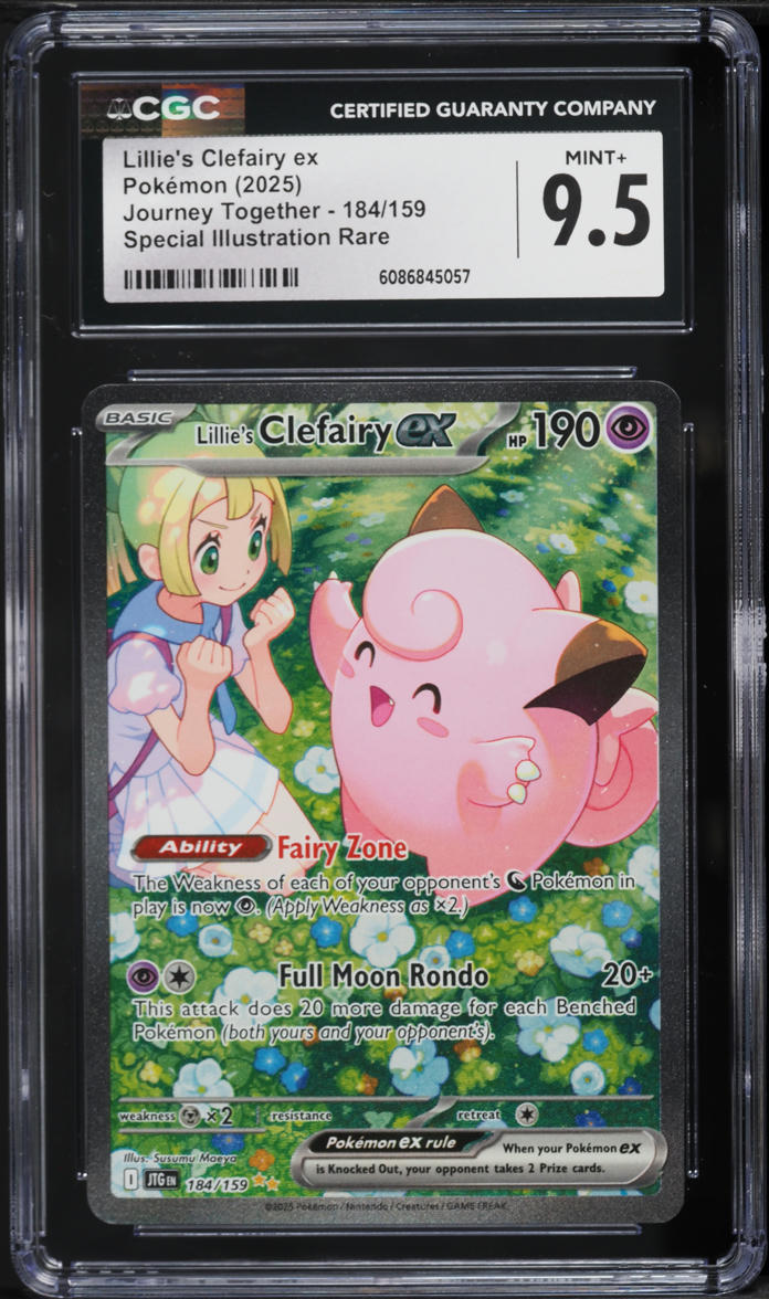 2025 Pokemon Scarlet & Violet Journey Together SIR Lillie's
