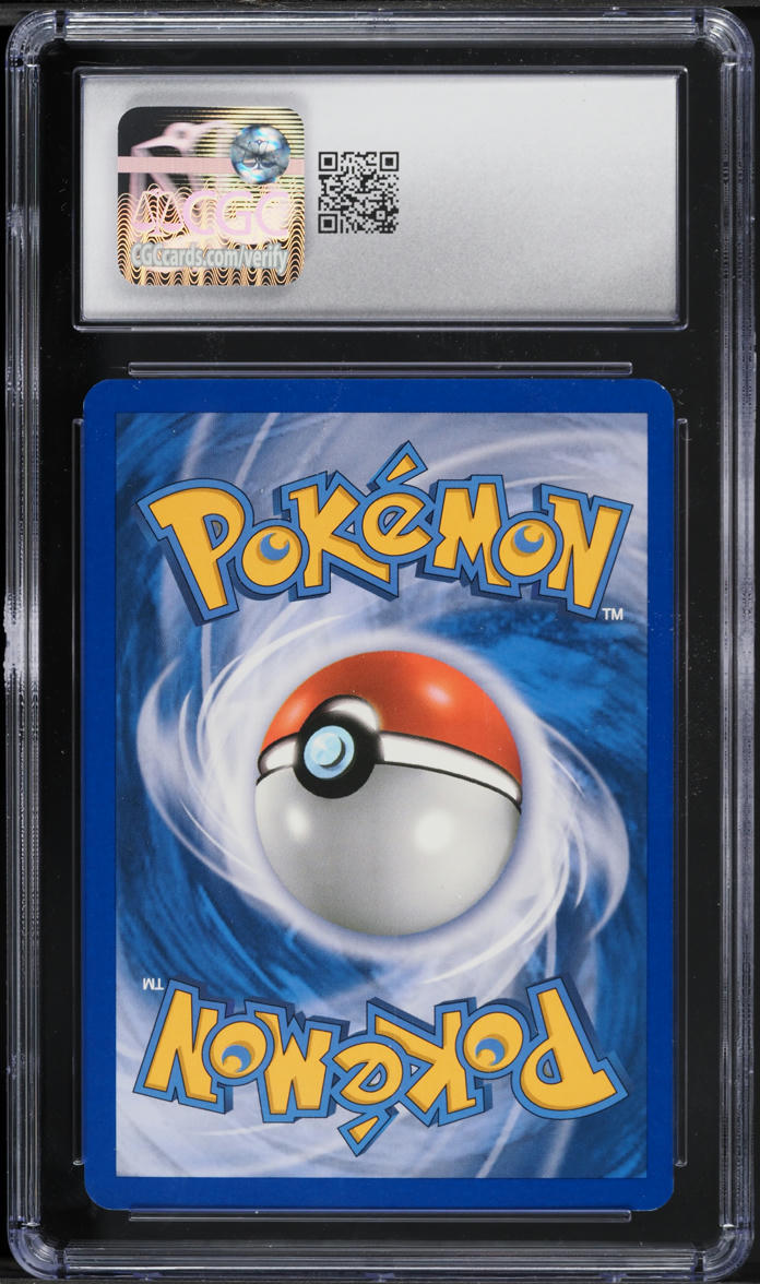 2010 Pokemon HeartGold & SoulSilver Undaunted League Crosshatch Holo Houndoom #5 CGC 10 GEM